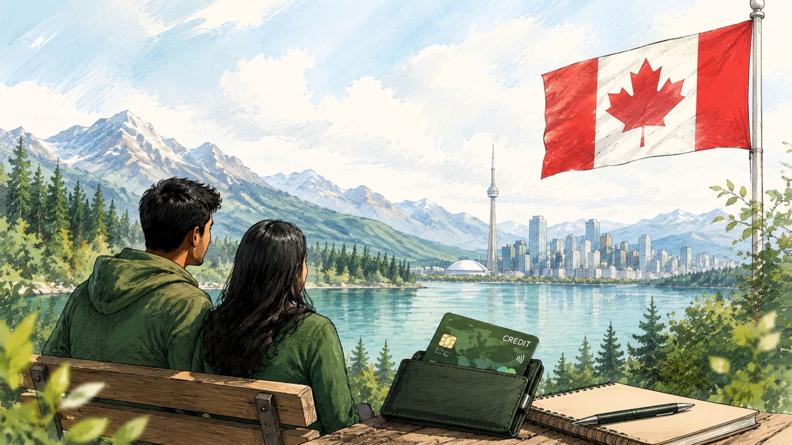 best way to build credit in Canada as a newcomer