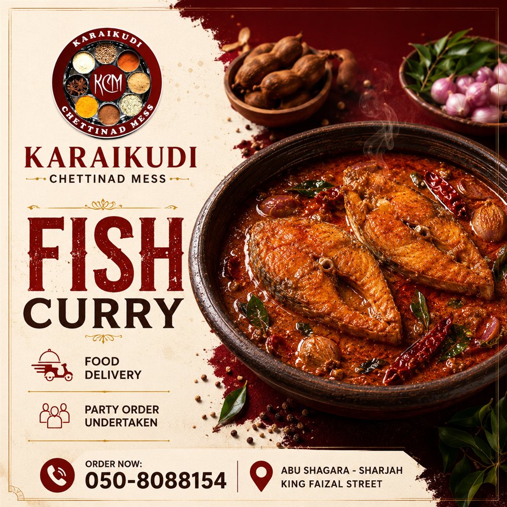 Karaikudi Chettinad Mess – Authentic Tamil Restaurant in Abu Shagara, Sharjah photo 6