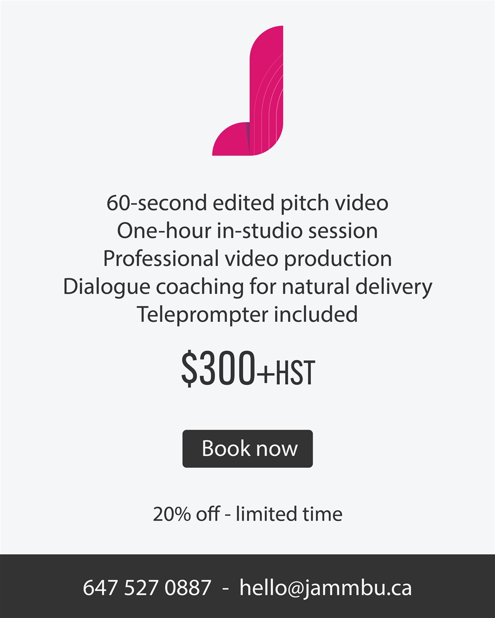 Professional Video Headshots - Save 20% Limited time offer photo 2