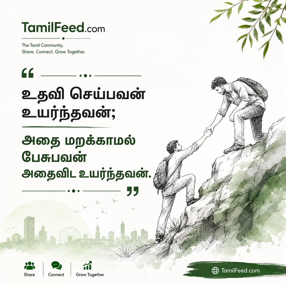 உதவியை மறக்காத மனம் உயர்ந்தது | A Grateful Heart Never Forgets a Helping Hand photo 1