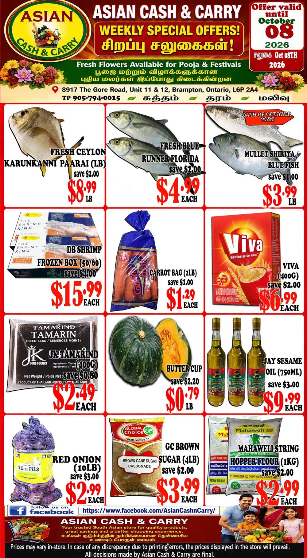 Asian Cash & Carry Weekly Flyer - October 1 - 8, 2026 photo 1
