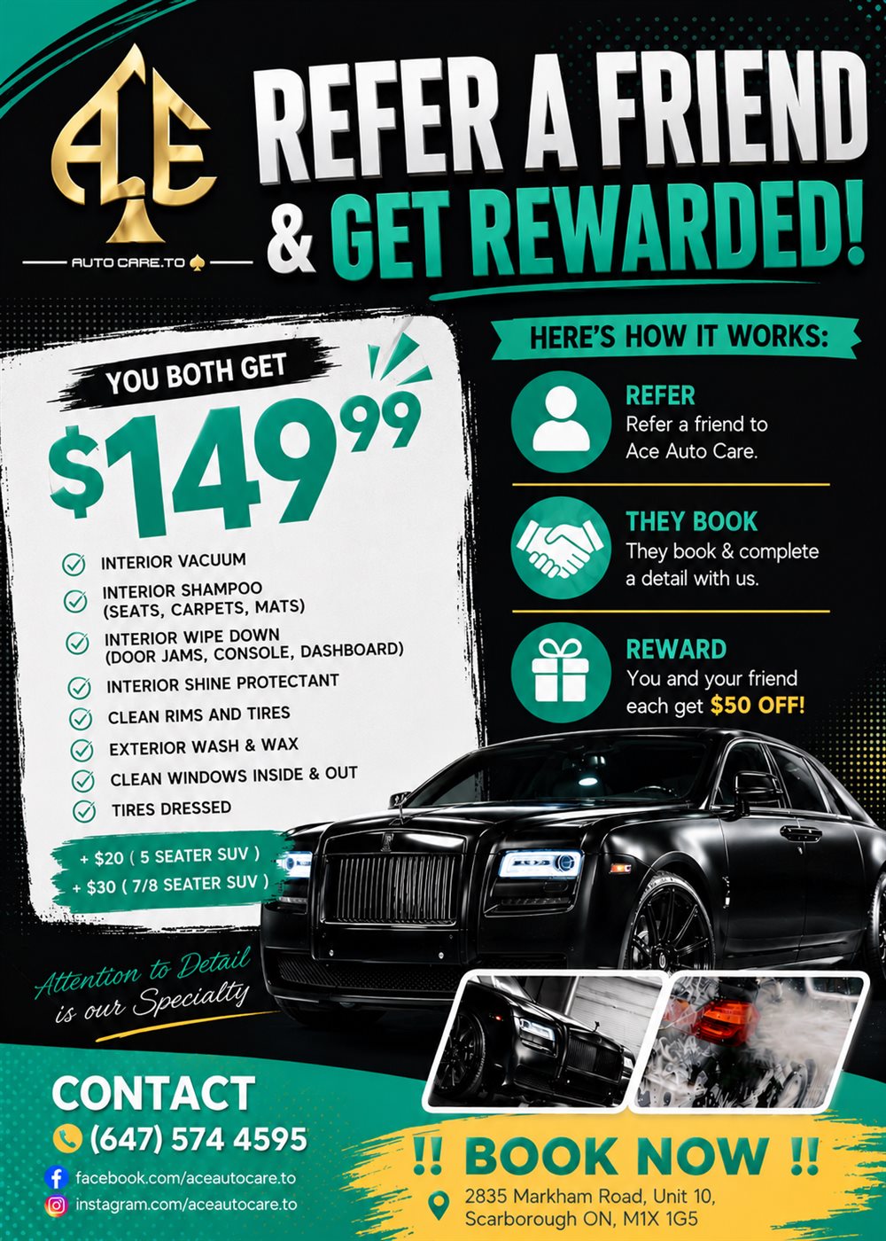 Refer a Friend Detailing Car Wash photo 1