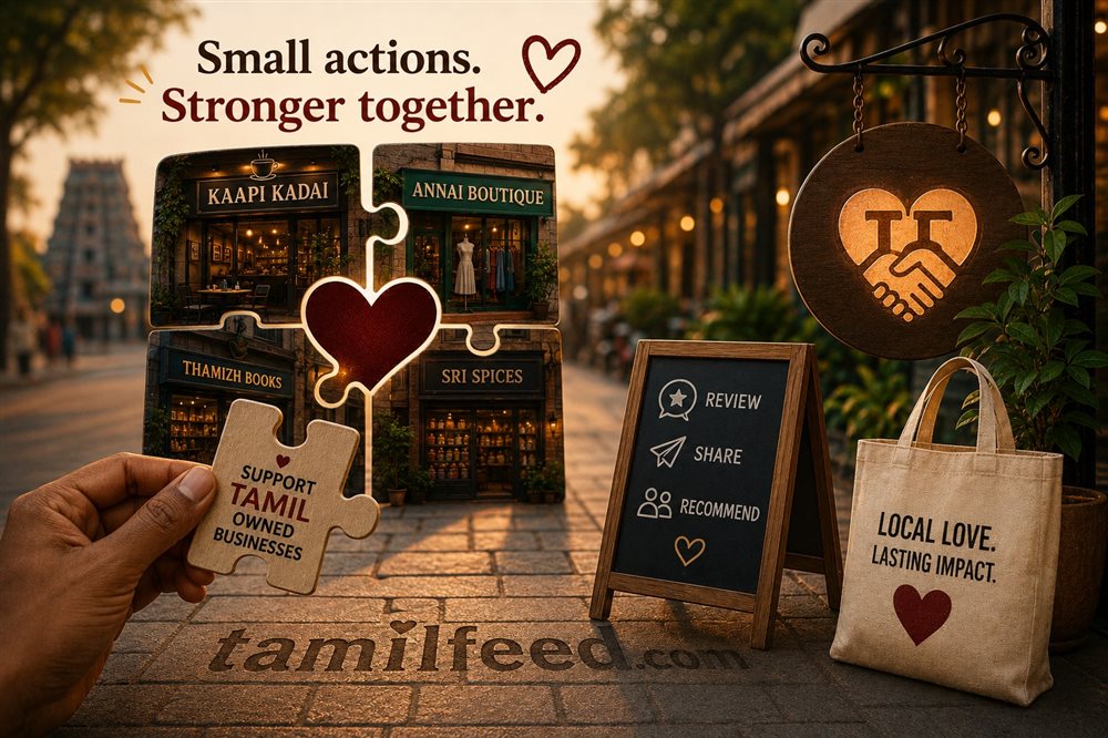 Simple Ways to Support Tamil Owned Businesses in Your City photo 1