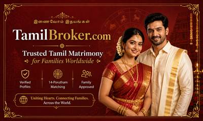 TamilBroker is combining Matrimony and Horoscope Matching