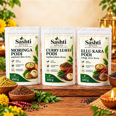 Sashti Spices - Home Made Podi