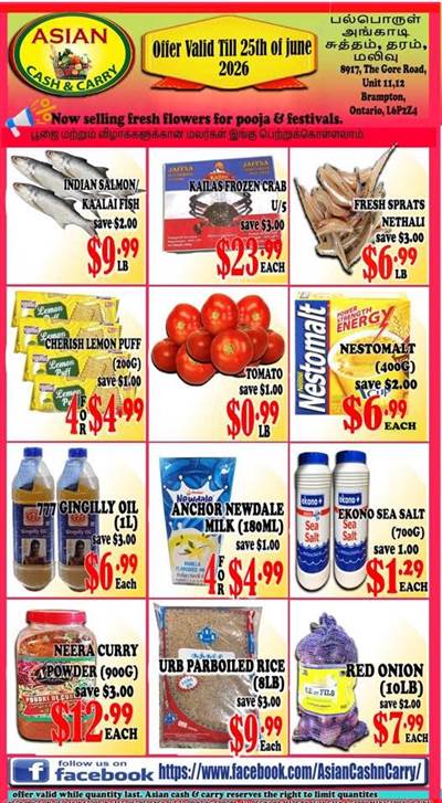 Asian Cash & Carry Weekly Flyer – June 19–25, 2026