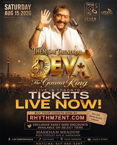 Deva Live in Concert Toronto 2026 | Tickets & Date photo 2